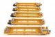 Thrall 5-Unit Rebuilt 40′ Well Car - Ready to Run -- BNSF Santa Fe Leasing SFLC 1053, HO, WalthersMainline 55679