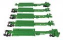 263` Five-Unit All-Purpose 48` Spine Car - Ready to Run -- Burlington Northern 637502, HO, WalthersMainline 5264