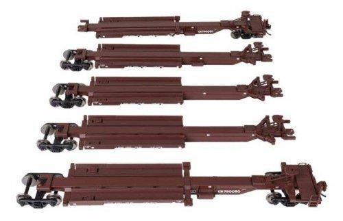 263` Five-Unit All-Purpose 48` Spine Car - Ready to Run -- Conrail 790050, HO, WalthersMainline 5265