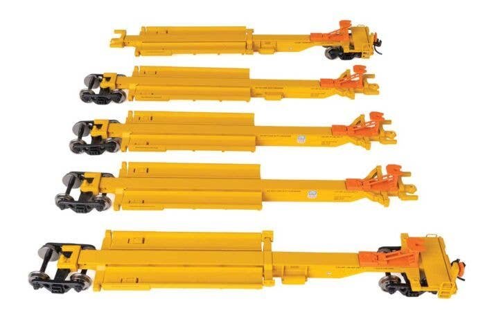 263` Five-Unit All-Purpose 48` Spine Car - Ready to Run -- Union Pacific 252503, HO, WalthersMainline 5270