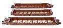 NSC Articulated 3-Unit 53′ Well Car - Ready-to-Run -- Canadian National GTW 676037, HO, WalthersMainline 55821