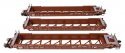NSC Articulated 3-Unit 53′ Well Car - Ready-to-Run -- Canadian National GTW 676008, HO, WalthersMainline 55820