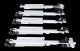 263` Five-Unit All-Purpose 48` Spine Car - Ready to Run -- Satna Fe 298944, HO, WalthersMainline 5262