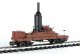 20′ Log Car w/Log Skidder, G, Bachmann Industries 95699