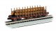 ACF 40′ Log Car -- 1906-1935 Version, N, Bachmann Industries 18351