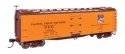 40′ Early Reefer - Ready To Run -- Pacific Fruit Express SP/UP 19918, HO, WalthersMainline 41228