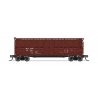 PRR K7 Stock Car with Cattle Sounds - Ready to Run -- Santa Fe 52232 (Boxcar Red), N, Broadway Limited Imports 8450