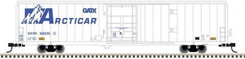 Cryogenic Reefer - Ready to Run - Master(R) -- GATX 68077 (white, blue, Arcticar Mark, N, Atlas Model Railroad Co. 50006040