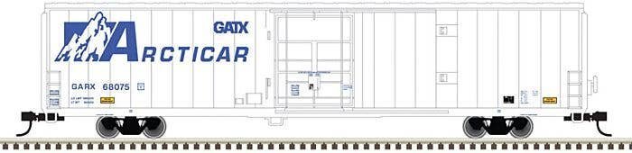 Cryogenic Reefer - Ready to Run - Master(R) -- GATX 68077 (white, blue, Arcticar Mark, N, Atlas Model Railroad Co. 50006040