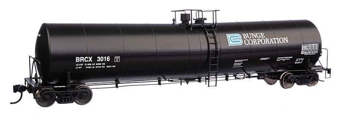 Trinity 25,000-Gallon Tank Car - Ready to Run -- Bunge Corp. BRCX 3016, HO, WalthersMainline 48207