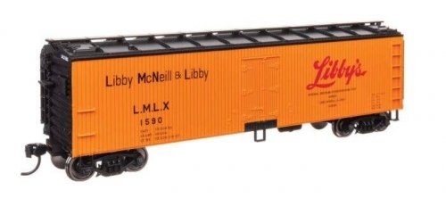 40′ Wood Reefer with Steel ends - Ready to Run -- Libby LMLX 1590, HO, WalthersMainline 41314