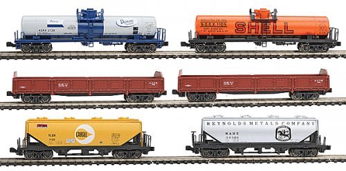 Mixed Freight 6-Car Set - Ready to Run, N, Kato USA Inc 1066275