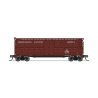PRR K7 Stock Car with Cattle Sounds - Ready to Run -- Northern Pacific 82554 (Boxcar Red), N, Broadway Limited Imports 8454