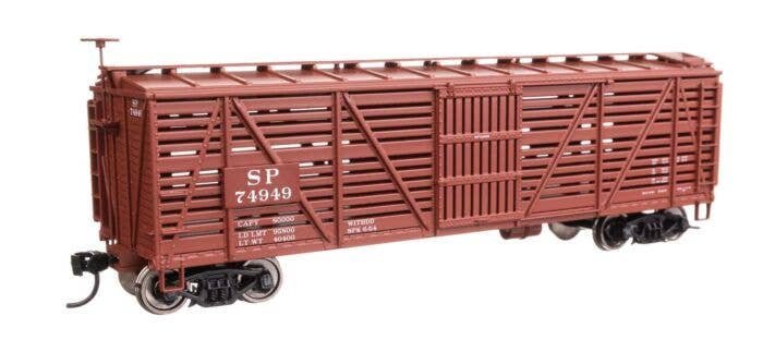 40′ Wood Stock Car - Ready to Run -- Southern Pacific(TM) 74949, HO, WalthersMainline 41469