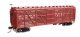 40′ Wood Stock Car - Ready to Run -- Pennsylvania Railroad 128107, HO, WalthersMainline 41466