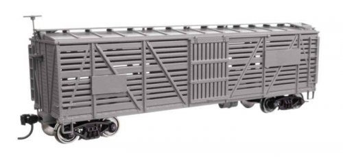 40′ Wood Stock Car - Ready to Run -- Undecorated, HO, WalthersMainline 41450