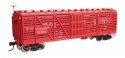 40′ Wood Stock Car - Ready to Run -- Chicago, Burlington & Quincy 52582, HO, WalthersMainline 41454