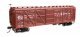 40′ Wood Stock Car - Ready to Run -- Milwaukee Road 105010, HO, WalthersMainline 41459