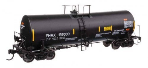 40′ Trinity 14,000-Gallon Molten Sulfur Tank Car - Ready to Run -- First Union FHRX 136000, HO, WalthersProto 100054