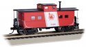 Northeast-Style Steel Cupola Caboose - Ready to Run - Silver Series(R) -- Central Railroad o, HO, Bachmann Industries 16824