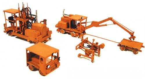 Track Equipment Set - Kit, HO, Durango Press 100