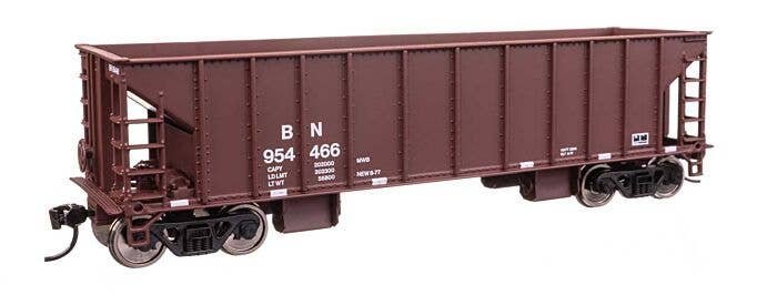 41′ Ballast Hopper - Ready to Run -- Burlington Northern 954466, HO, WalthersMainline 57007