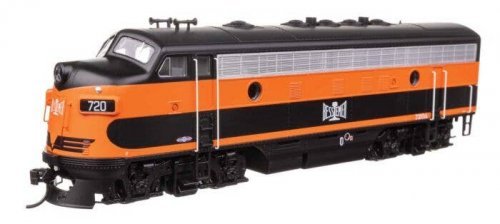 EMD F7 A-B Set - ESU Sound and DCC -- Bessemer & Lake Erie 720A/720B, HO, WalthersMainline 21401