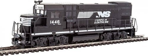EMD GP15-1 - Standard DC -- Norfolk Southern (black, white), HO, WalthersTrainline 2504