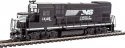 EMD GP15-1 - Standard DC -- Norfolk Southern (black, white), HO, WalthersTrainline 2504