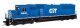 EMD SD60 Spartan Cab with ESU(R) Sound and DCC -- CITX 6001, HO, WalthersMainline 19764