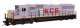 EMD SD60 Spartan Cab - Standard DC -- Kansas City Southern 732, HO, WalthersMainline 9766