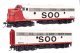 EMD FP7 & F7B - LokSound 5 Sound & DCC -- Soo Line 501A & 501C (white, red, black), HO, WalthersProto 42554