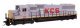 EMD SD60 Spartan Cab - Standard DC -- Kansas City Southern 744, HO, WalthersMainline 9767