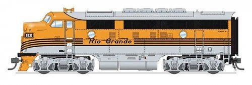 EMD F3A - Sound and DCC - Paragon4(TM) -- Denver & Rio Grande Western 5524 (Prospector S, HO, Broadway Limited Imports 9668