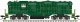 EMD GP7 - Standard DC - Classic(R) Silver -- Reading 617 (Pullman Green), HO, Atlas Model Railroad Co. 10003949