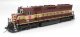 EMD SD45 - Sound and DCC - Paragon4(TM) -- Wisconsin Central 7514 (maroon, gold), HO, Broadway Limited Imports 9825