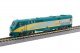 GE P42 Genesis - Sound and DCC -- VIA Rail Canada 901 (gray, teal, yellow), N, Kato USA Inc 1766042S