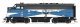 EMD F3A - Sound and DCC - Paragon4(TM) -- Boston & Maine 4228A (McGinnis, blue, white, b, HO, Broadway Limited Imports 9656