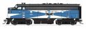 EMD F3A - Sound and DCC - Paragon4(TM) -- Boston & Maine 4228A (McGinnis, blue, white, b, HO, Broadway Limited Imports 9656