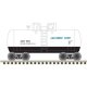 28′ Beer Can Shorty Tank Car - Ready to Run -- JM Huber JMHX 6004 (gray, blue, black), N, Trainman 50006879