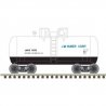 28′ Beer Can Shorty Tank Car - Ready to Run -- JM Huber JMHX 6004 (gray, blue, black), N, Trainman 50006879