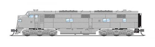 EMD E7A - Sound & DCC - Paragon4(TM) -- Undecorated, N, Broadway Limited Imports 8778