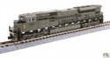 EMD SD70ACU - DCC -- Canadian Pacific 7020 (Military Heritage, green, black, yellow ribbon), N, Kato USA Inc 1768541DCC