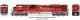 EMD SD90/43MAC - DCC -- Canadian Pacific 9155 (red, white, gold), N, Kato USA Inc 1765627DCC