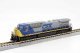 GE AC4400CW Low Numberboards - DCC -- CSX 111 (YN1, gray, blue, yellow), N, Kato USA Inc 1767044DCC