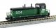EMD NW2 - DCC -- Burlington Northern 543 (Cascade Green, black, white), N, Kato USA Inc 1764378DCC