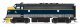 EMD F3A - Standard DC - Stealth -- South Branch Valley Chesapeake & Ohio 8016 (restored , HO, Broadway Limited Imports 9661