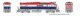 Montreal Locomotive Works MLW M420 - Standard DC -- British Columbia Railway 642 (red, white, , HO, Rapido Trains Inc 33035
