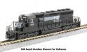 EMD SD40-2 Early Production - DCC -- Norfolk Southern 6111 (black, white), N, Kato USA Inc 1764826DCC