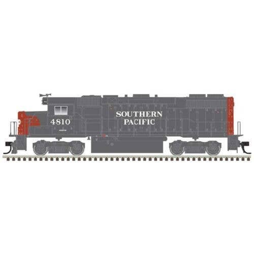 EMD GP38-2 - Standard DC - Silver -- Southern Pacific 4816 (gray, red), HO, Trainman 10004567